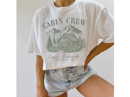 Cabin Crew Custom Bachelorette Party Shirts - Up2ournecksinfabric