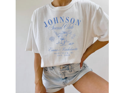 Coastal Bachelorette Party Shirts for Bridesmaids - Up2ournecksinfabric
