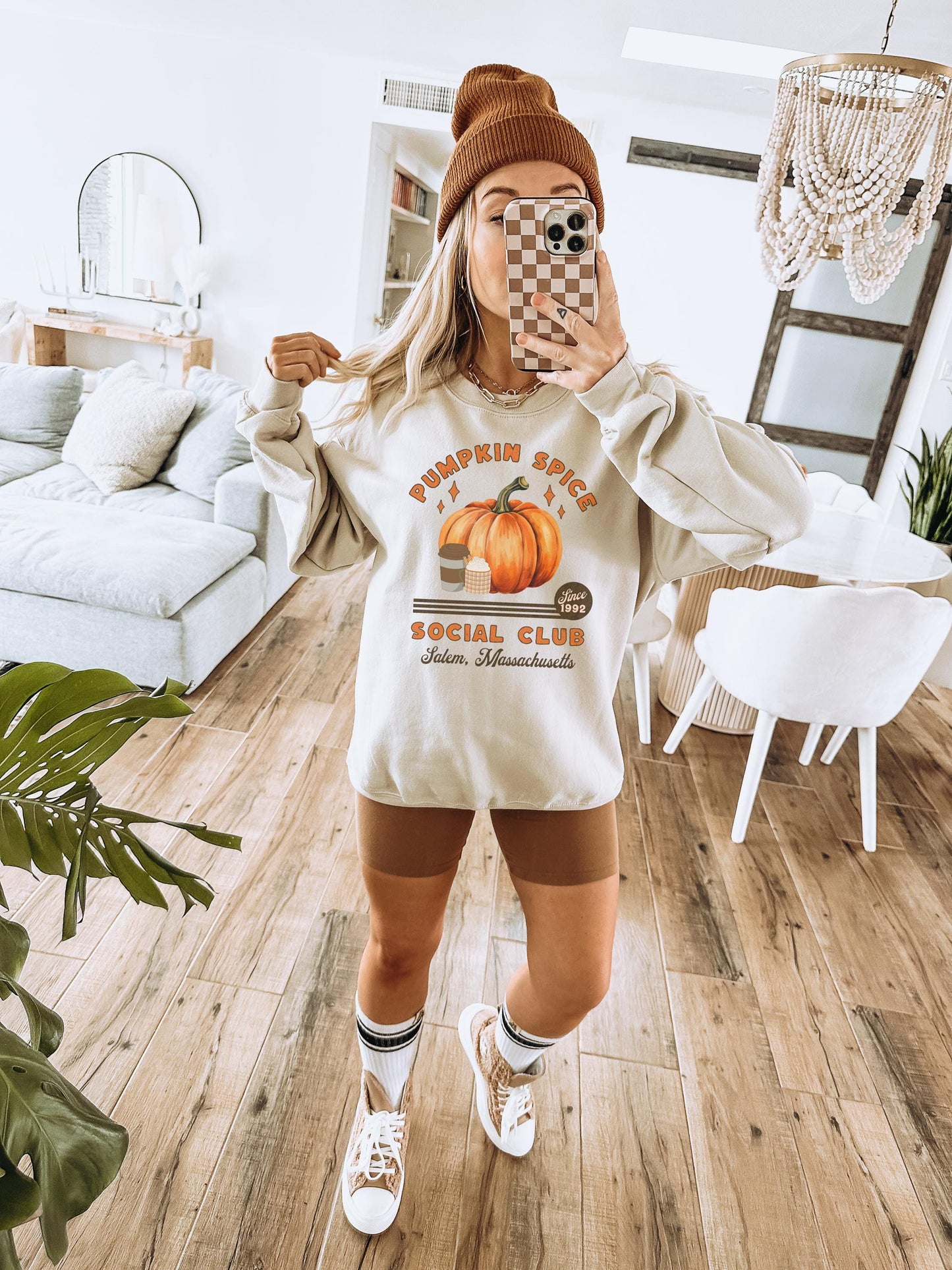 Pumpkin Spice Sweatshirt, Fall Crewneck, Women's Fall Sweater, Pumpkin Sweater, PSL lover, Pumpkin Spice Latte, Vintage Fall Pullover