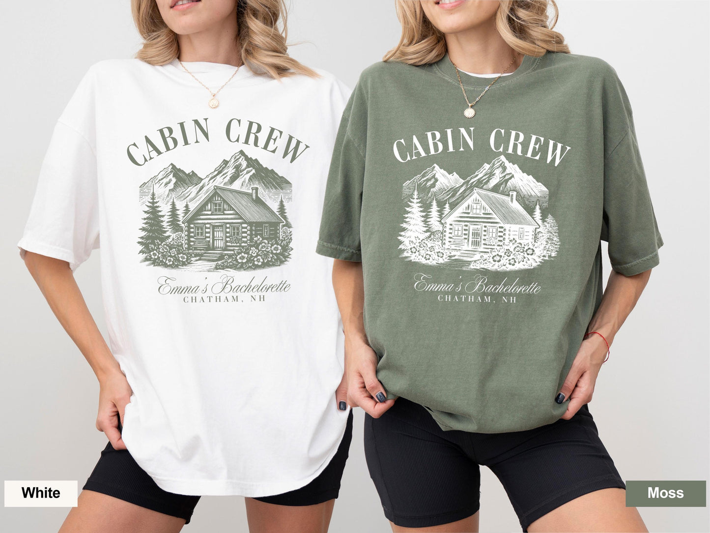 Cabin Crew Bachelorette Party Shirts for Bridesmaids and Camping Bach Social Clubs Luxury