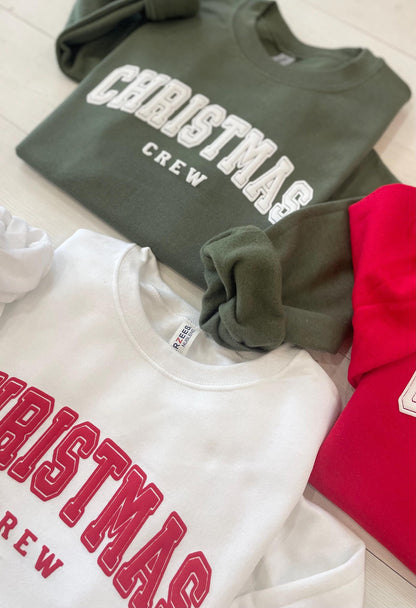 Embossed Christmas Family Sweatshirts, Mommy and Me Christmas Sweaters, Matching Christmas Sweaters, Christmas Outfit, Matching Christmas