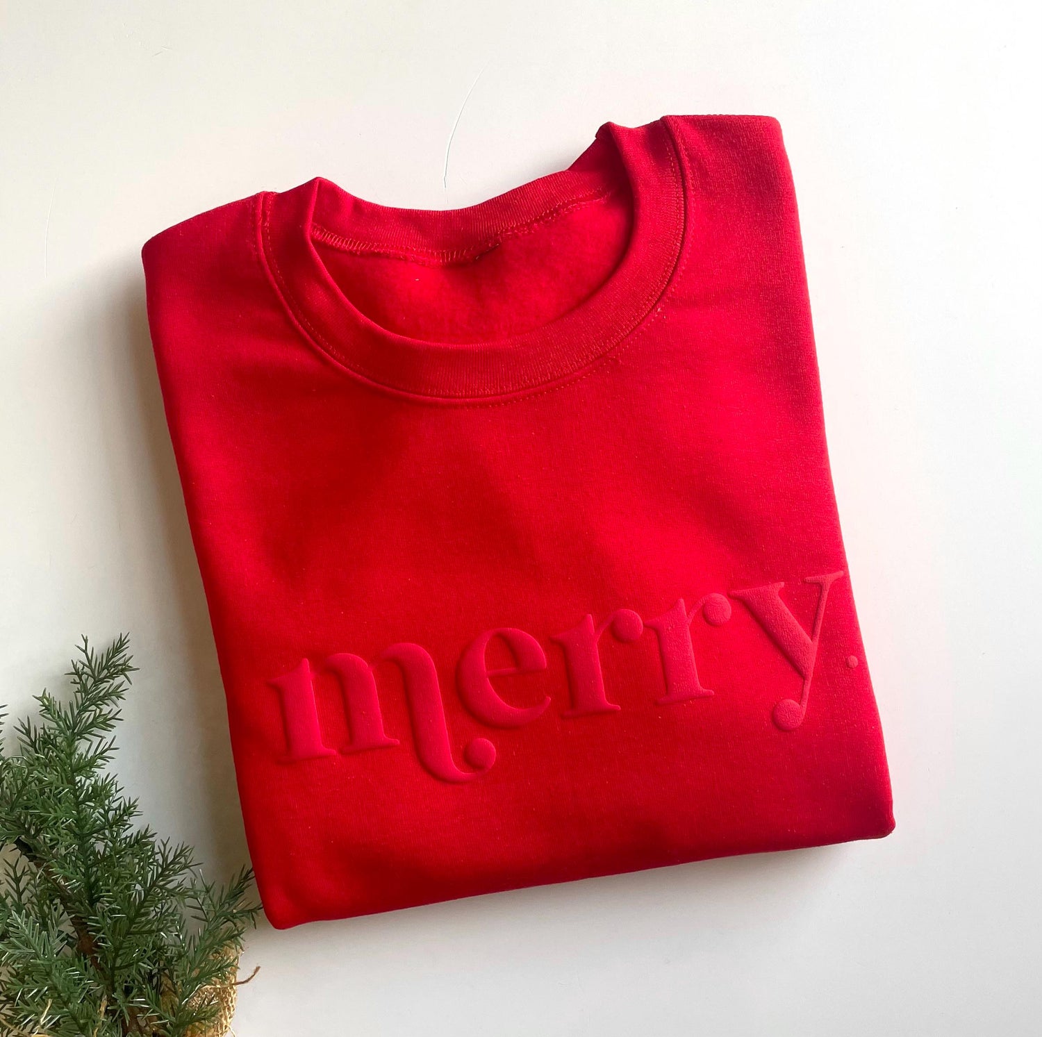 Merry Crewneck Puff