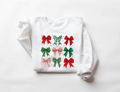 Women's Christmas Sweatshirt, Winter Crewneck, Christmas Eve Outfit