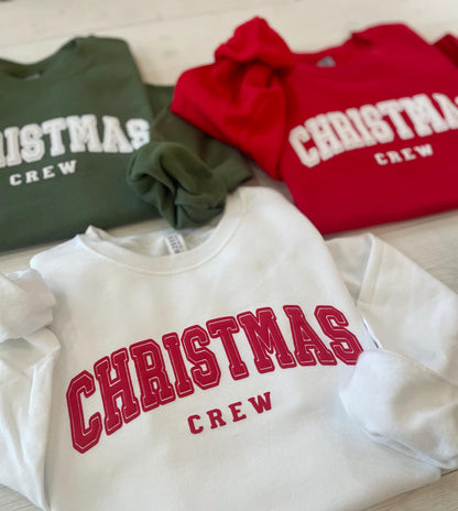 Embossed Christmas Family Sweatshirts, Mommy and Me Christmas Sweaters, Matching Christmas Sweaters, Christmas Outfit, Matching Christmas