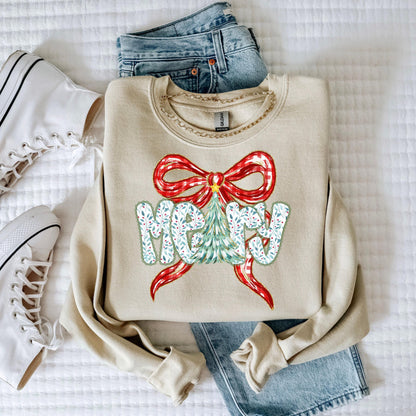 Christmas Sweatshirt, Women's Christmas Sweatshirt, Merry Christmas Sweater, Christmas Sweatshirts for women