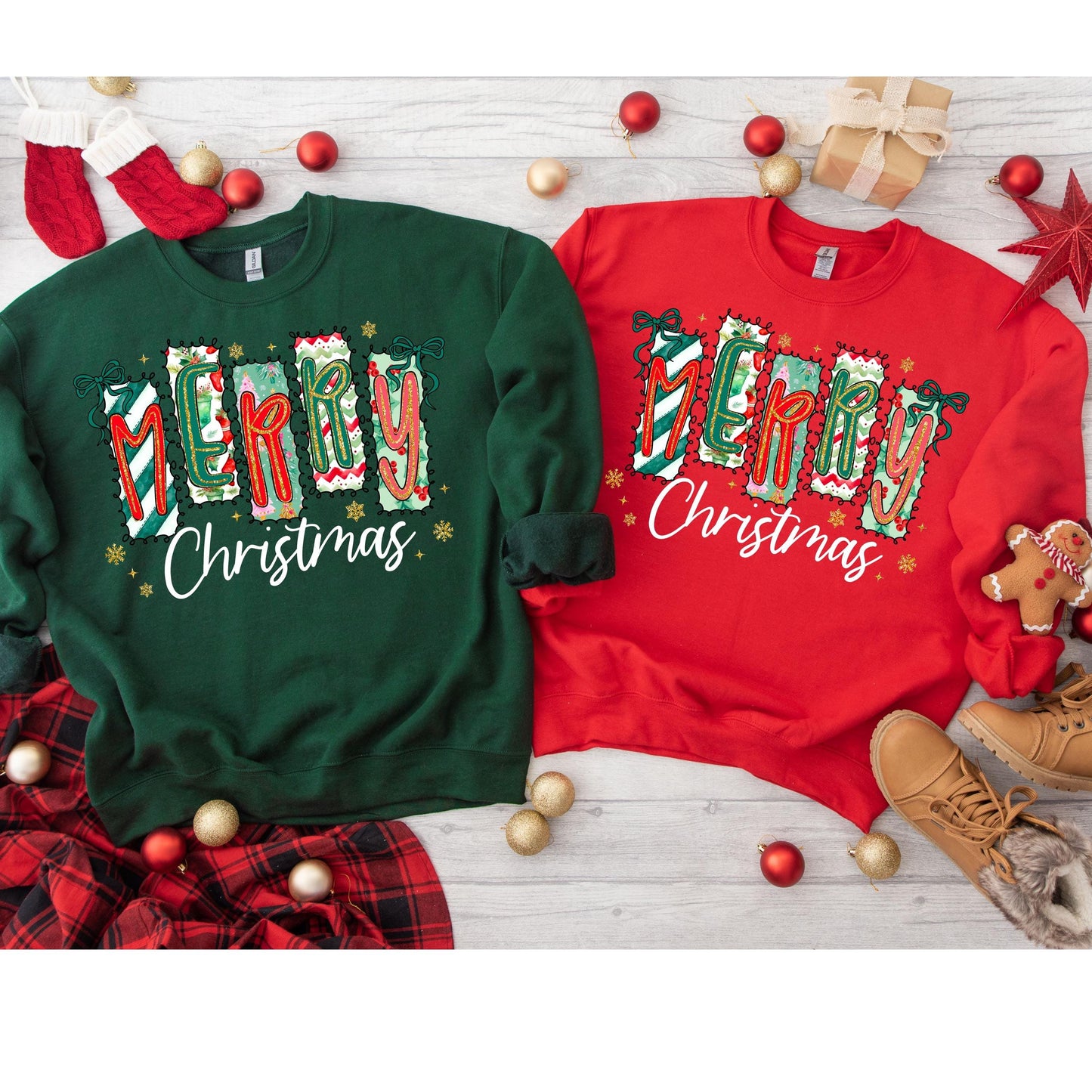 Merry Christmas shirt, Christmas sweatshirt, Women's Holiday Sweatshirt, Christmas Outfit, Sweatshirt for Holiday party, Festive Outfit