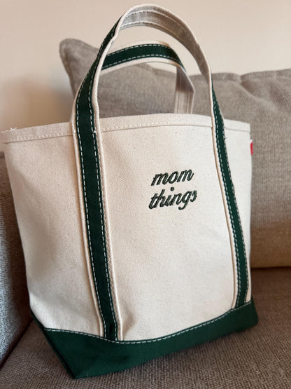 Embroidered Tote, Personalized Bag, Mom Things, Custom Name Tote