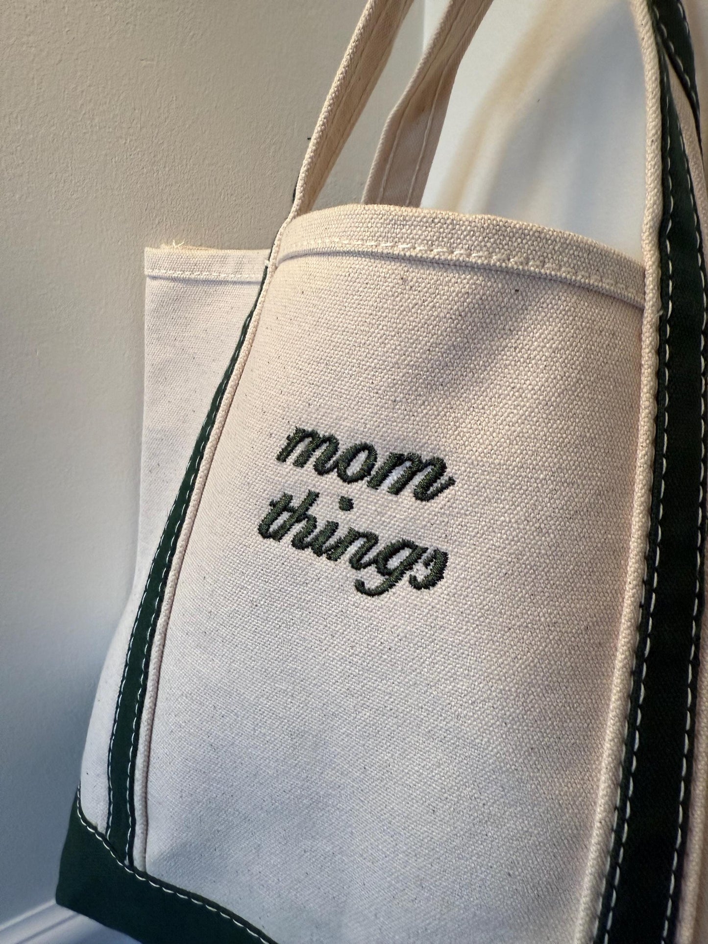Embroidered Tote, Personalized Bag, Mom Things, Custom Name Tote