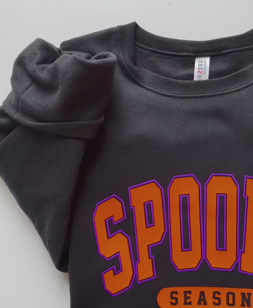 Neon Halloween Spooky Sweatshirt, Vintage Halloween Sweatshirt, Halloween Shirt, Vintage T Shirt, Halloween Costume, Spooky, Spooky Season