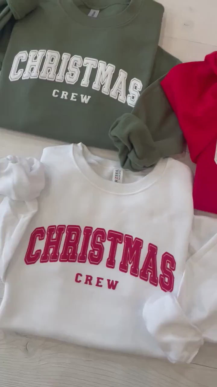 Embossed Christmas Family Sweatshirts, Mommy and Me Christmas Sweaters, Matching Christmas Sweaters, Christmas Outfit, Matching Christmas