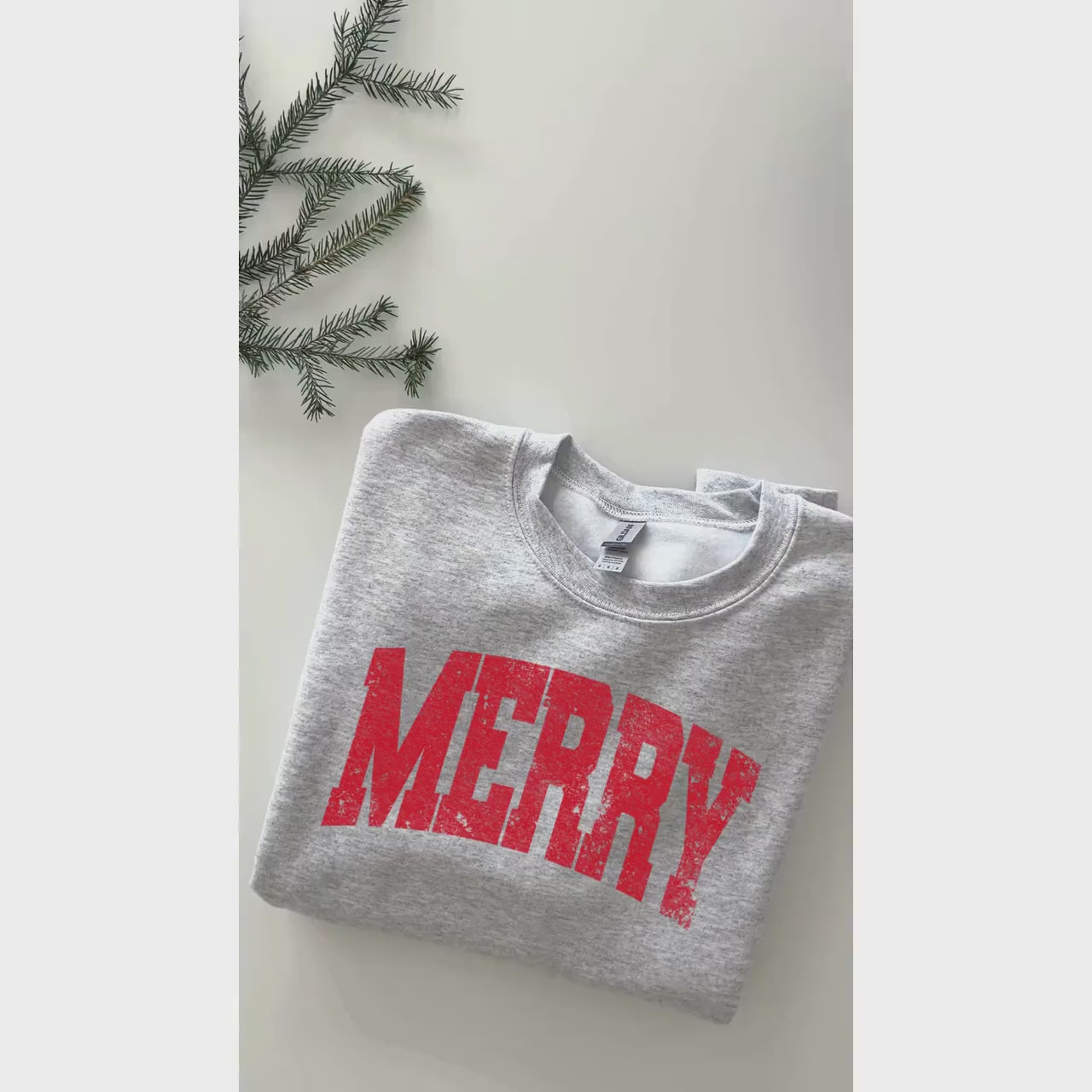 Womens Christmas Sweatshirt, Merry Sweater, Christmas Crewneck, Retro Christmas, Winter Sweatshirt