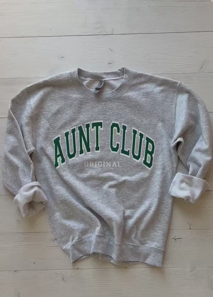 Aunt Club Sweatshirt, Pregnancy Announcement Shirt For Aunt, Cool Aunt Hoodie, New Aunt Gifts, Baby Shower Gifts For Sister, Gift for Bestie