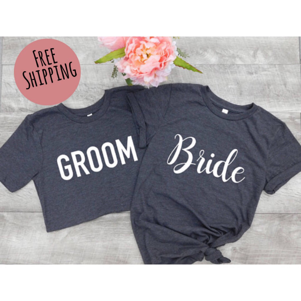 Bride and groom shirts groom and bride shirts hubby wifey shirts, wifey hubby shirts, honeymoon shirts, wifey t-shirt set, couples shirt