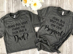 expecting shirts - pregnant shirt - new dad shirt - announcement shirts - pregnancy couples shirts - we're pregnant shirts - surprise shirt