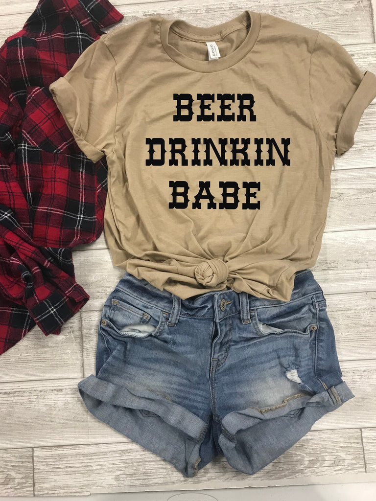 Country fest shirts, beer drinking babe shirt, southern vibes, country fest shirts, country fest tees, country music festival, music fest,