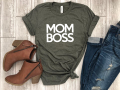 mothers day tee - shirt for mom - funny mom tee - mom tshirt - mom boss - mom gift - gift for her - mothers day gift - gift for wife
