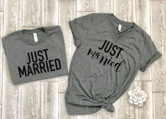 Wifey hubby shirts - Just married shirts-honeymoon shirts - wifey t-shirt set - couples shirts - bride shirts - groom shirts free shipping