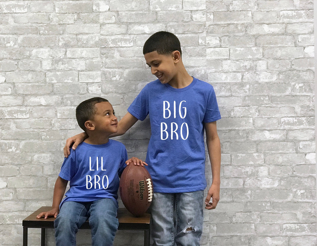 big bother lil brother shirts, sibling tees, brother tees, gift for brothers, shirts for brothers, tees for brothers, gift for boys, lil bro