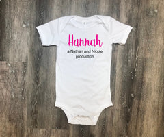 personalized baby gift, name baby gift, name shirt , gift for new parents, new baby gift,  customized shirt, customized gift, baby shower