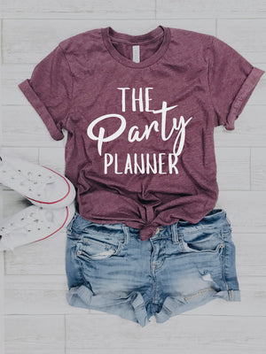 party planner shirt, party planner gift, wedding planning shirt, event coordinator shirt, event coordinator gift, birthday party shirt