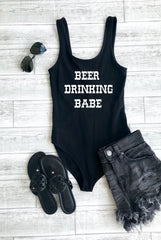 Country fest tops, beer drinking babe, cute women's bodysuit, southern vibes, country fest outfit, country music festival, music fest,
