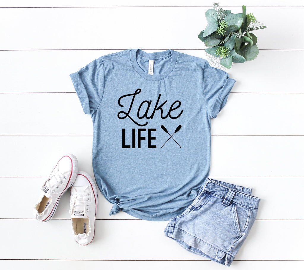 Lake life shirt womens, lake life shirt, lake shirt, lake life tshirt, camping shirt, cute lake shirt, life is better at the lake shirt