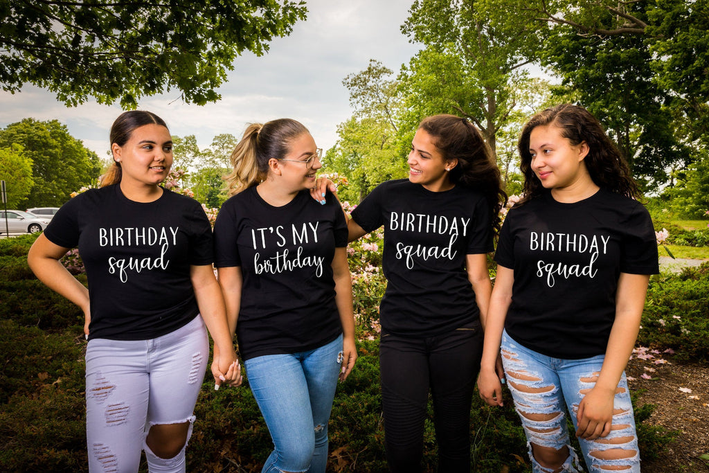 birthday squad shirts - birthday girl shirt - womens birthday shirt - birthday party shirt - birthday shirt - birthday gift - b-day gift