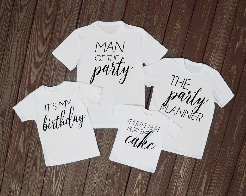 matching family birthday shirts, birthday family shirts, birthday party shirts, theme birthday party shirts, family birthday shirts,