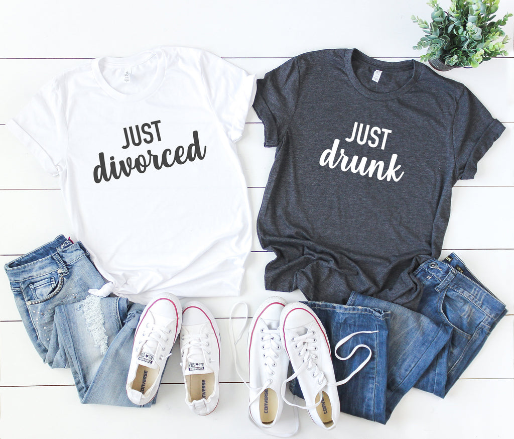 just divorced shirt - divorce support shirts - divorce party shirts - divorce vacation shirts - divorce announcement shirt - divorce party