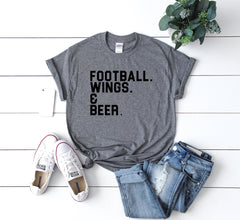 Womens football shirt, football shirt, womens football tee, cute football shirt, game day shirt, sunday football shirt, cute womens football
