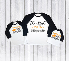 Mommy and me fall shirts, fall matching shirts, Thankful and blessed, Thanksgiving matching shirts, mommy and me shirt, mommy and me fall