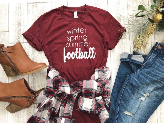 football season shirt, Women's football shirt, football shirt, women's football tee, Sunday football shirt, cute women's football
