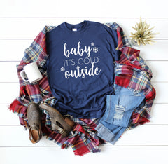 Christmas party shirt, Baby its cold outside shirt, Christmas shirt, Cute Christmas shirt, Holiday Cheer shirt, Cute Christmas shirt