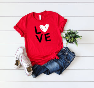 Valentines day shirt- Cute women's Valentine top-Love shirt- Shirt for valentines day- Valentines day outfit