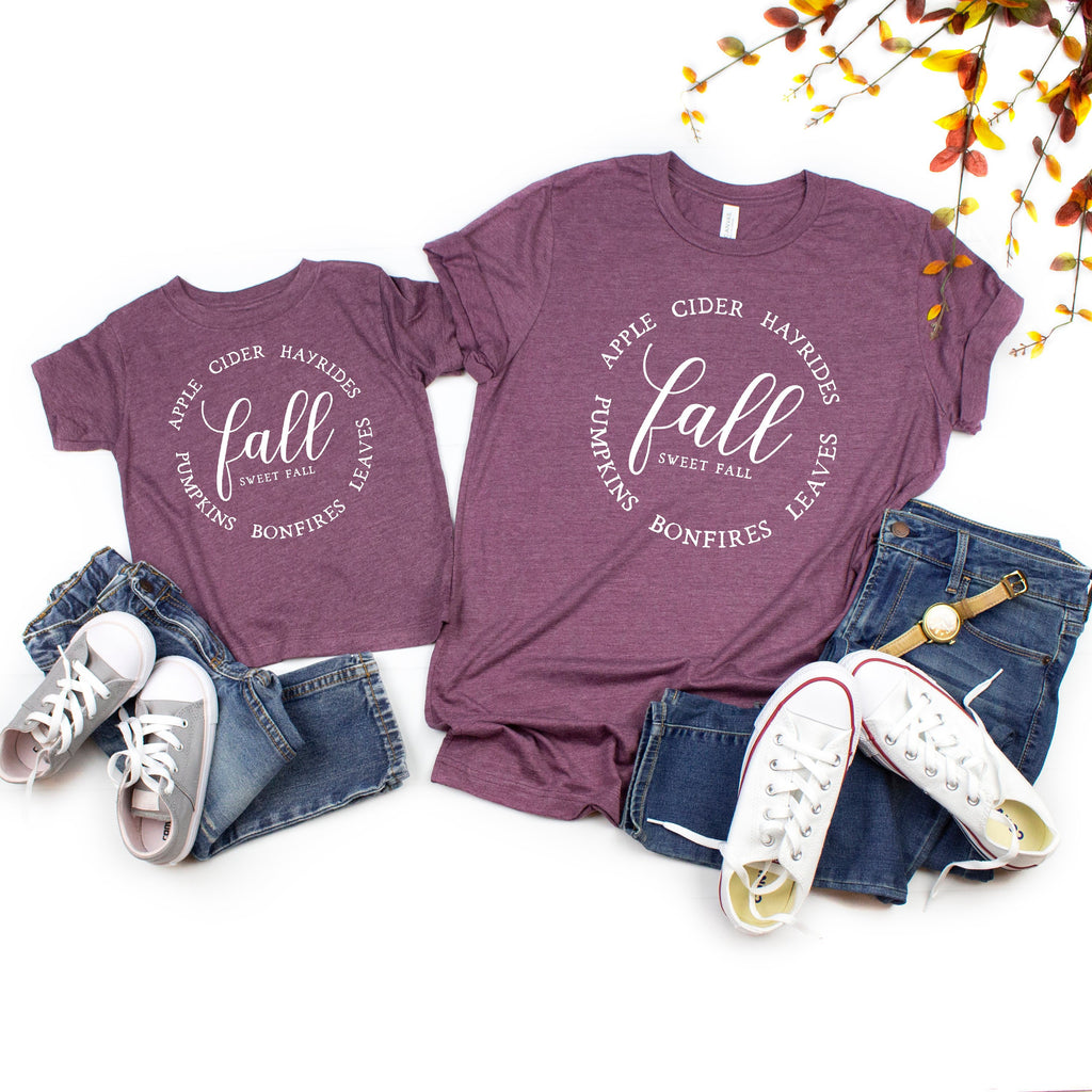 Mommy and me fall shirts, Cute fall shirts, Thankful and blessed, Thanksgiving matching shirts, mommy and me shirts, cute religious tees