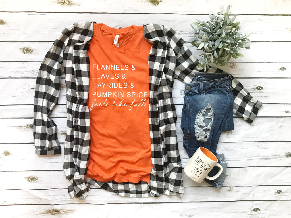 Cute fall outfit - Pumpkin spice lover shirt - Women's fall t-shirt-Cute fall shirt-Shirt for Fall - Cute Women's Fall Tee