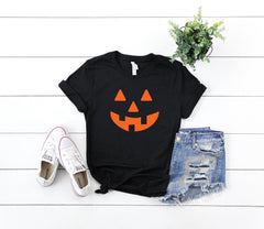 Cute halloween outfit- Jack- O-lantern shirt- Women's halloween shirt- halloween costume shirt - Pumpkin shirt- Women's funny halloween top