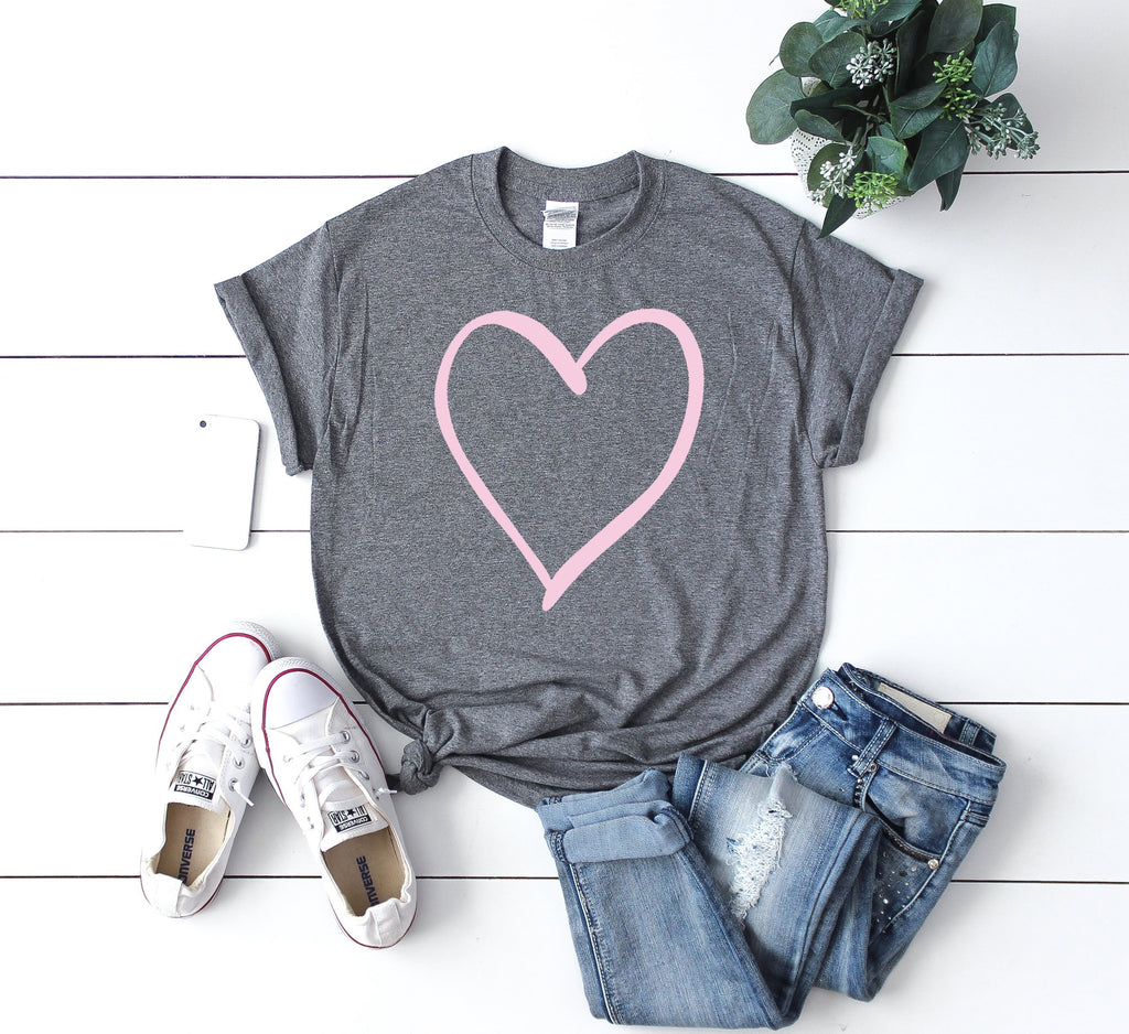 Cute women's Valentine top-Valentines day shirt- Love shirt- Shirt for valentines day- Valentines day outfit