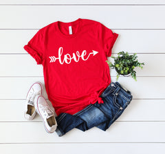 love shirt - valentines day tshirt - womens valentines day shirt - Valentines day outfit - Valentines day shirt - Cute women's Valentine top