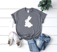 Glitter easter shirt - womens bunny shirt - Womens Easter shirt - Easter shirt for women - Cute Easter shirt - Easter gift - Easter shirt