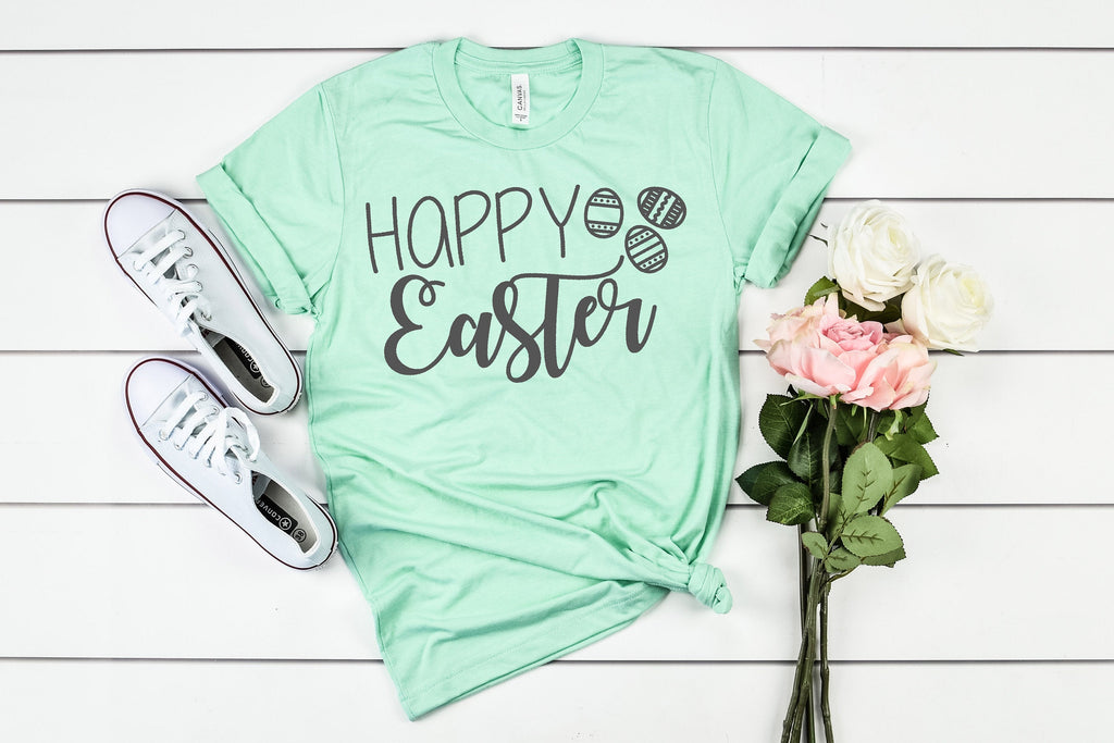 Cute Easter shirt - easter tshirt - Womens Easter shirt  - Easter shirt for women - Happy easter shirt - Easter shirt - hoppy easter