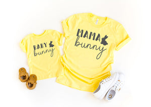 mom and daughter easter shirt - Mama bunny shirt - womens easter shirt - easter tee - mommy and me easter - Mommy and me easter shirt