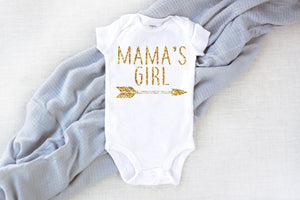 mamas girl shirt, mamas girl tee, girls glitter shirt,  newborn girl shirt, mommy and me shirts, gift idea for mom, matching tees