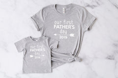 Daughter and dad matching shirts, fathers day gift, gift idea for dad, first fathers day gift, t- shirt for fathers day