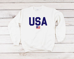 america shirt, 4th of july sweatshirt, USA shirt, womens 4th of july, 4th of july, patriotic shirt, red white and blue, 4th of july pullover