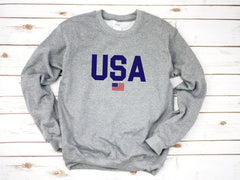USA shirt, 4th of july sweatshirt, womens 4th of july, america shirt, 4th of july, patriotic shirt, red white and blue, 4th of july pullover