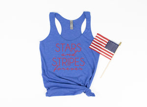 stars and stripes tank - patriotic tank - 4th of july tank - women 4th of july shirt - 4th of july shirt women - red white and blue
