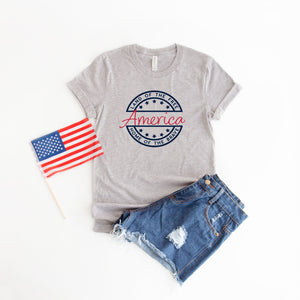 america shirt, america tshirt, 4th of July womens shirt, red white and blue shirt, patriotic shirt, womens 4th of july shirt