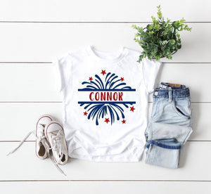 personalized kids 4th of july shirt - custom 4th of july shirt - cute 4th shirt kids - baby 4th of july shirt - toddler 4th of july shirt