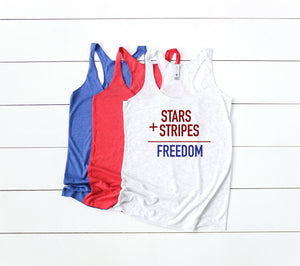 stars and stripes shirt - womens 4th of july shirt - 4th of july shirt women - funny 4th of july shirt - 4th of july tank - freedom shirt